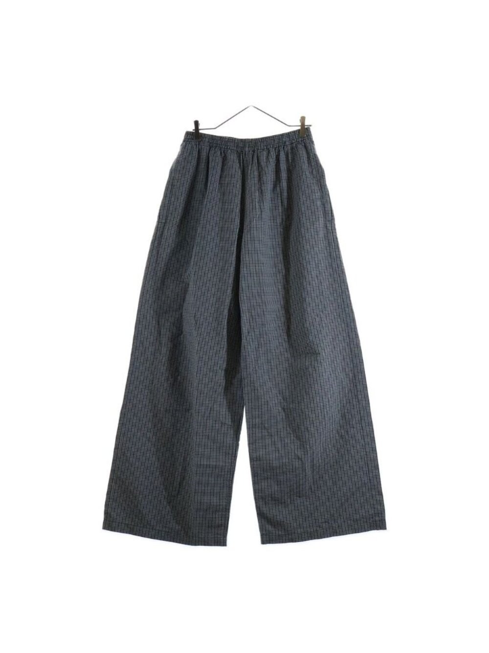 Balenciaga 25 SS Tracksuit Check Long Pants Multicolor